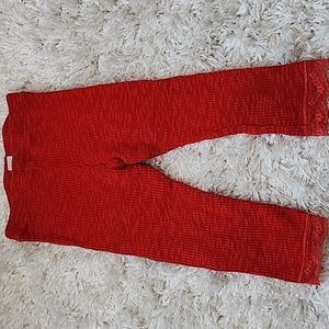 Old Navy legging 2T, red